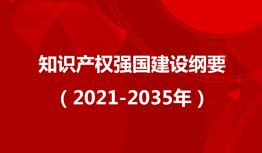 《知识产权强国建设纲要（2021－2035年）》